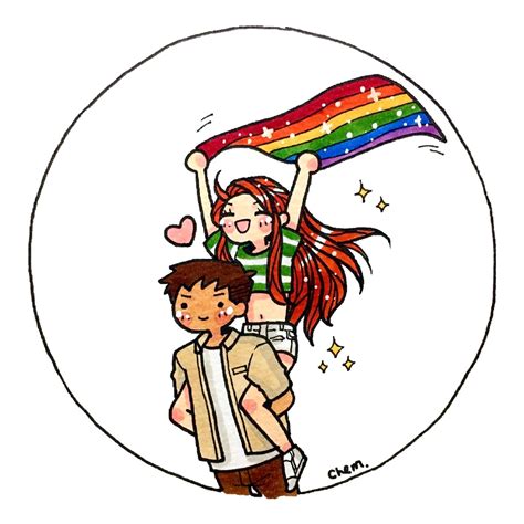 2021 Pride Doodle Berenger And Ancel