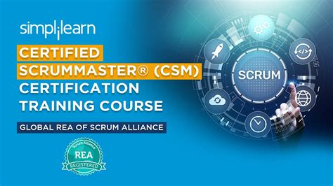 Certified Scrum Master Csm Certification Training Course By