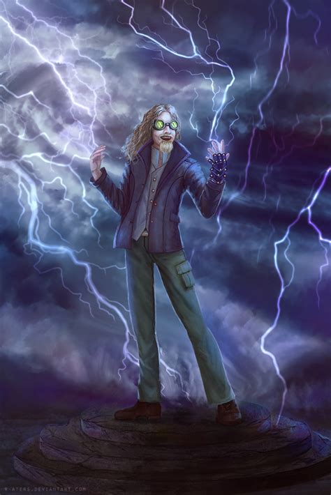 Commission Lightning Wizard By R Aters On Deviantart