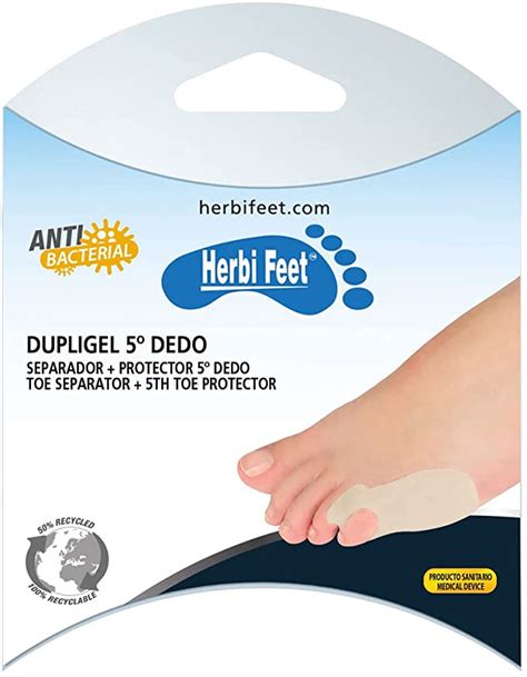 Herbi Feet Dupligel Me Ique Separador Alineador Y Protector Dedo