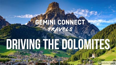 Driving The Dolomites Mountains And Italian Alps Italy Honeymoon Road