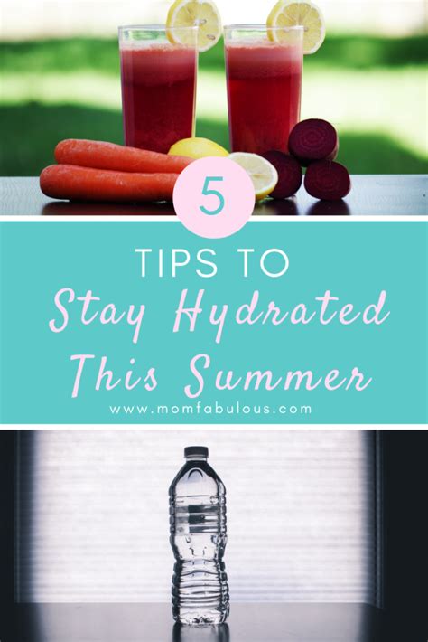 Tips To Stay Hydrated This Summer