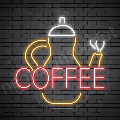 Coffee Neon Sign Kettle Coffee Neon Signs Depot