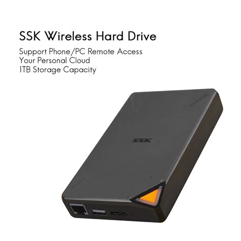Ssk Portable Wireless External Hard Drive Hard Disk Smart Hard Drive