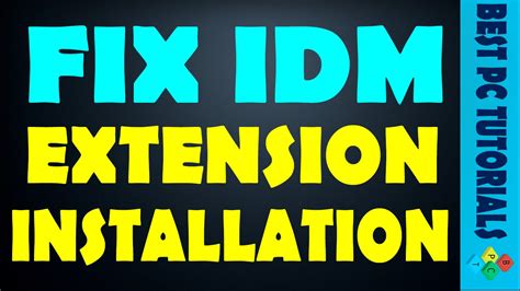Can you check you are using the latest. Fix IDM extension installation in Google Chrome - YouTube