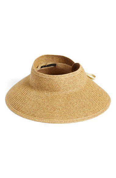 Vix Swimwear Vix Swimwear Packable Straw Visor Available At Nordstrom