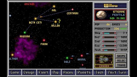 Overview Sci Fi Turn Based Strategy Games 1990 1994 Youtube