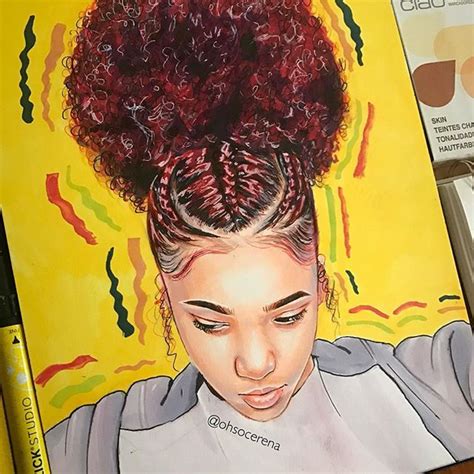 Pin By Ojuanesha On Ebony Women Art Picture Black Girl Art Realistic