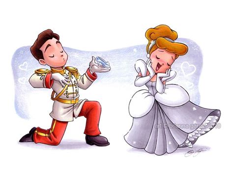 El Principe Enrique Y Cenicienta Princesas Disney Dibujos Princesas