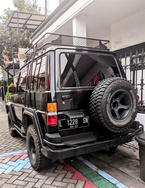 Daihatsu Feroza Fit Gagah Garang Ac Nyes Full Bumper Putar Roof Rack G