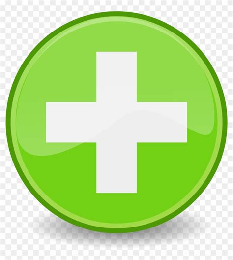 Ambox Emblem Plus Green Plus Symbol Free Transparent Png Clipart