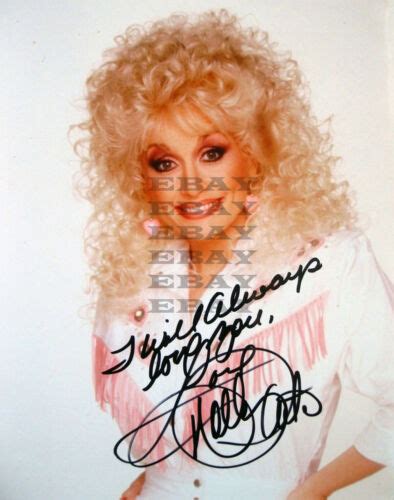 Dolly Parton Autographed Signed 8x10 Photo Reprint Ebay