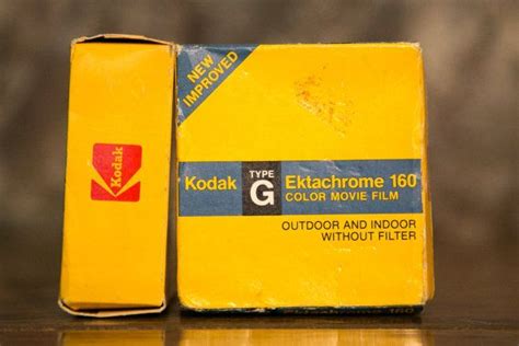 Kodak Ektachrome 160 Type G Super 8 Catridge Movie Film 50ft X Etsy