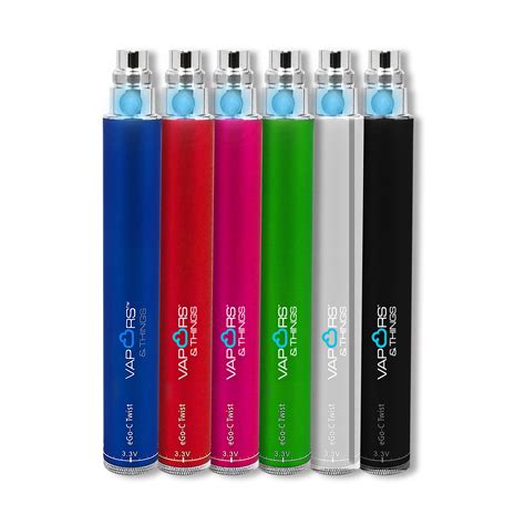 Vapors And Things Ego Twist Battery With Variable Voltage Vapors And Things