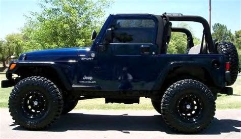 Jeep Tj 4 Inch Lift 33 Inch Tires