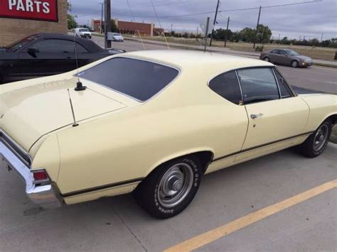 1968 Chevrolet Chevelle Ss Butternut Yellow Stock 13568txcc For Sale