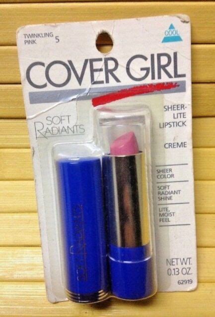 Cover Girl Sheer Lite Lipstick Twinkling Pink 05 Rare And Discontinued