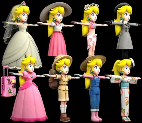 Princess Peach Clothes Super Princess Peach Super Mario Princess