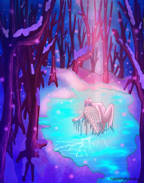 Frozen Angel By Natasha Tylosky Art Digitalart Arte