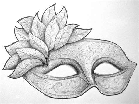 Pin By Janai Wilkes On Tattoo Ideas Mask Drawing Mardi Gras Mask