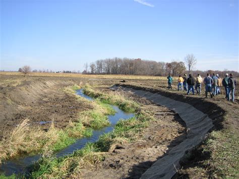 Two Stage Ditch Indiana Watershed Initiative
