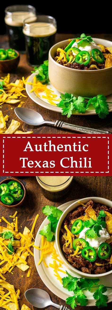 You may end up with chili, but it won't be texas red. Coming from a Texan's kitchen, this authentic Texas chili is the best red chili recipe you'll ...