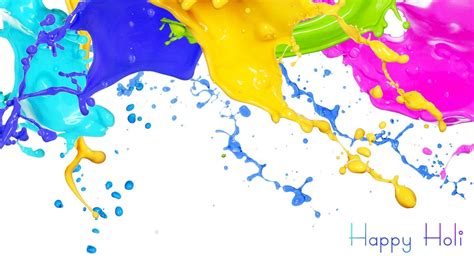 Happy Holi 3d Wallpaper Background Hd