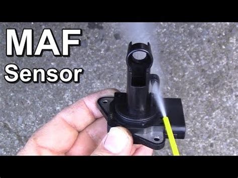 How To Clean Your Mass Air Flow Sensor Maf Youtube