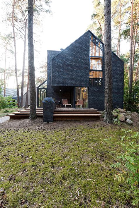 Chic Modern Forest Home In Lithuania By Studija Archispektras