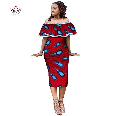 2017 African Dresses For Women African Style Print Plus