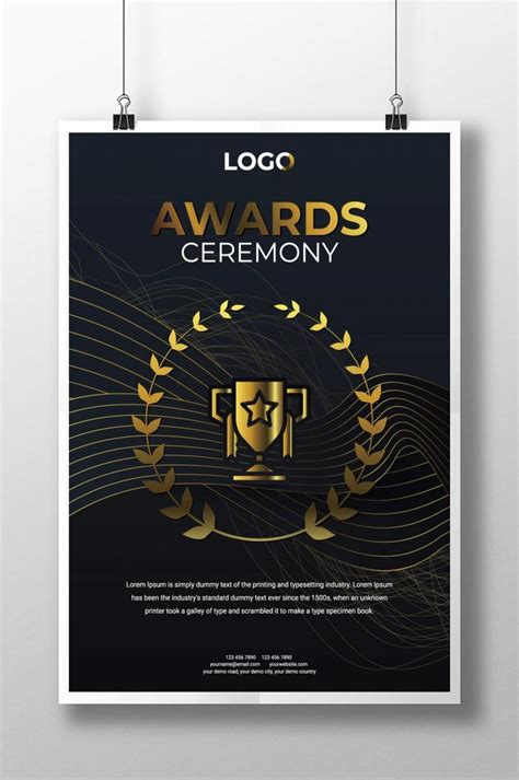 110000 Award Ceremony Flyer Templates Free Graphic Design Templates