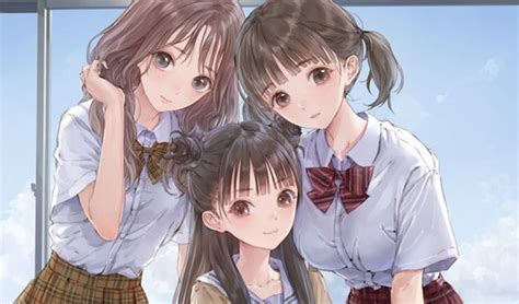 Anime Independent Blue Reflection Second Light Launch Trailer