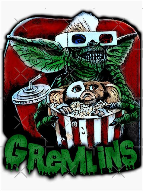 Gremlins Sticker For Sale By Jtk667 Redbubble