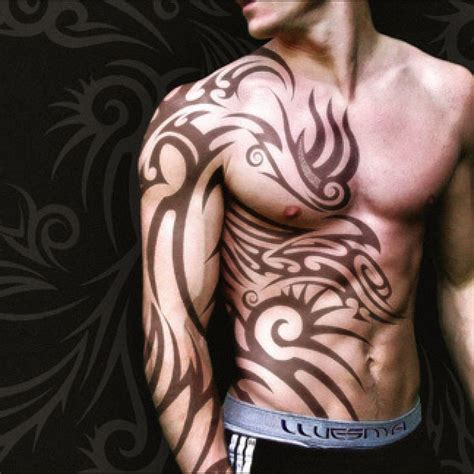 28-insanely-cool-tribal-tattoos-for-men-cool-tribal-tattoos,-tribal-tattoos-with-meaning