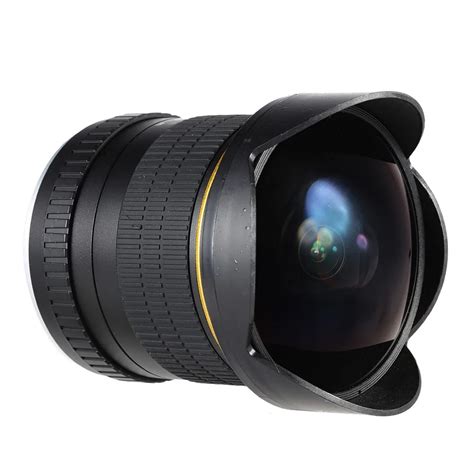 8mm F35 Ultra Wide Angle Fisheye Lens For Canon Dslr Cameras 1200d