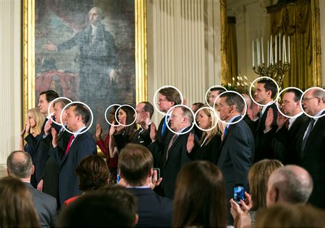 Most Of The People In This White House Swearing In Photo Have Left