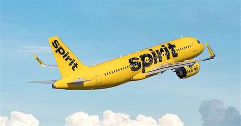 Download Spirit Airlines Yellow Aircraft Wallpaper