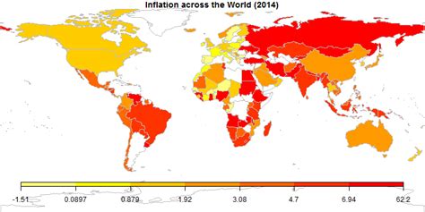 Inflation Heat Map