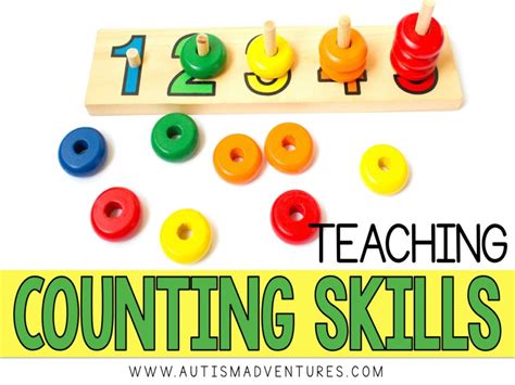 Teaching Counting Skills In The Classroom Autism Adventures