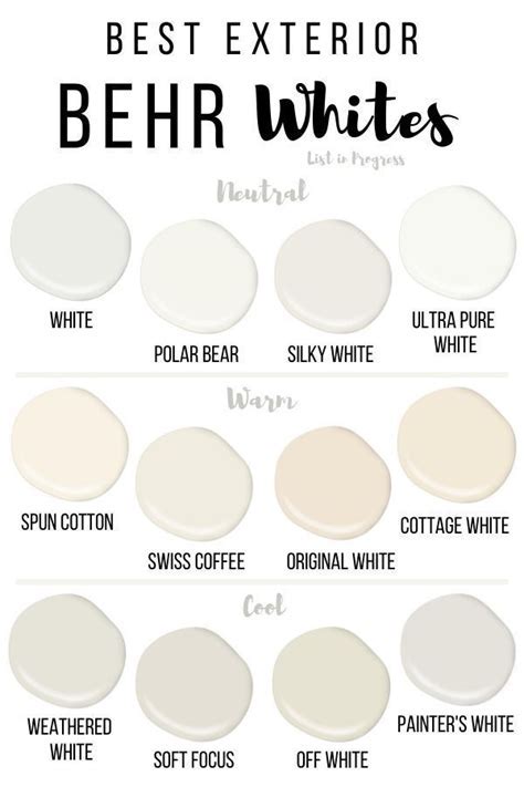 Behr Off White Paint Colors Warehouse Of Ideas