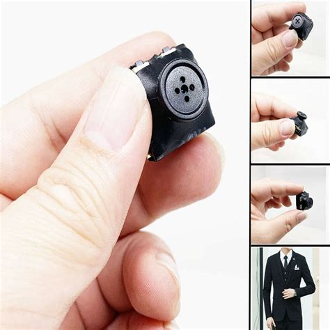 Mini Button Camcorder Spy Cam Video Spy Micro Hidden Security Camera Dvr Recorde Zwek Shopee