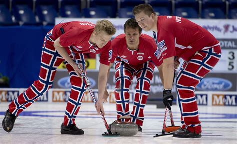 Norwegian Curling Teams Valentines Day Pants Rsports