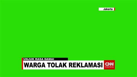 News Lower Third Green Screen Cnn Indonesia Free After Effect