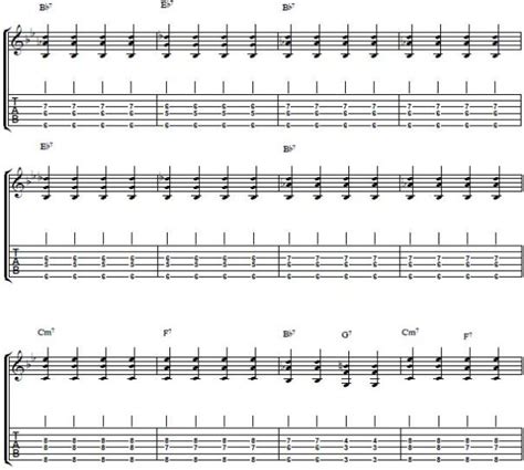 How To Play The 12 Bar Jazz Blues Chord Progression In The Style Of