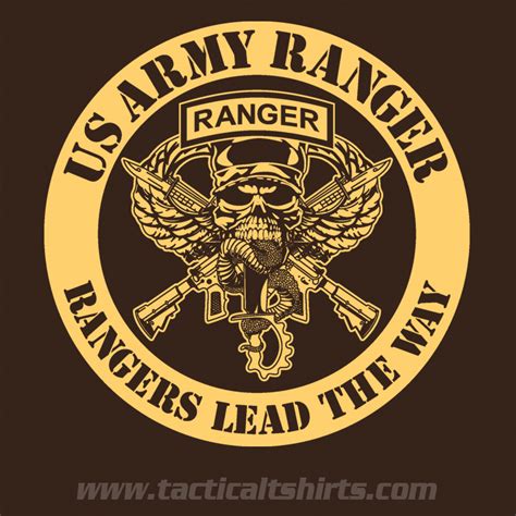 Army Rangers Symbol Army Military