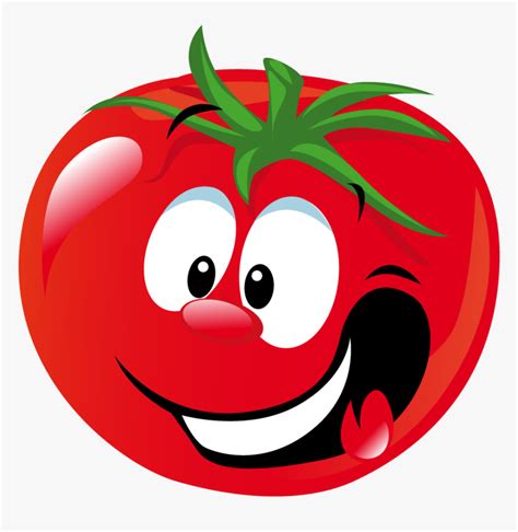 Tomatoes Clipart File Cartoon Fruits And Vegetables Clipart Hd Png