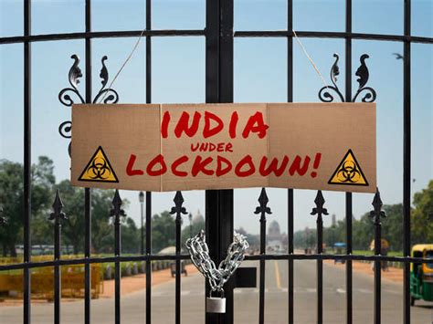 India Lockdown First Lockdown Announced The Economic Times
