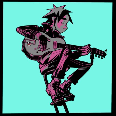 Cartoons Band Jamie Hewlett Art Gorillaz Fan Art Character Art