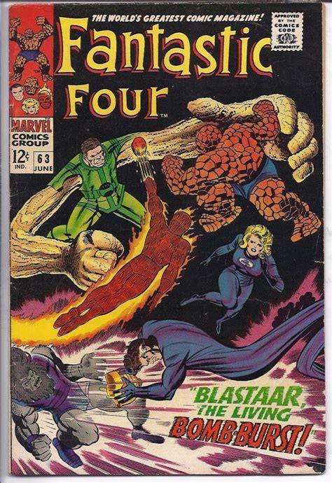 Fantastic Four 63 Marvel Comics I ♥ Comic Books