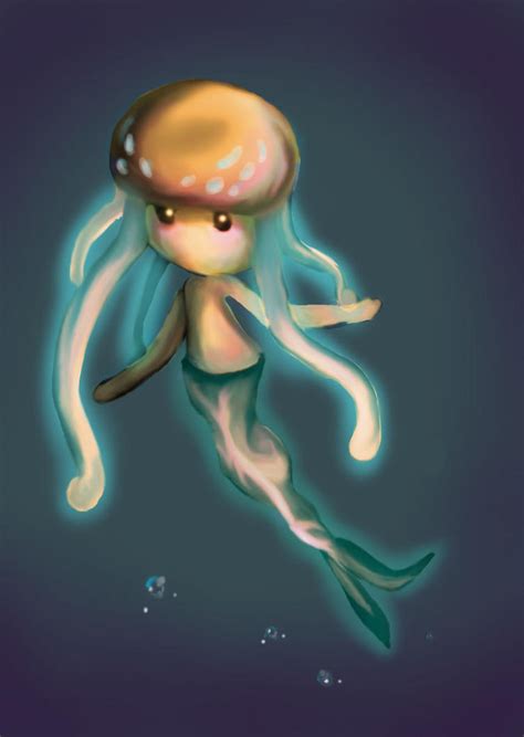 Jellyfish Mermaid By Amandachairez On Deviantart